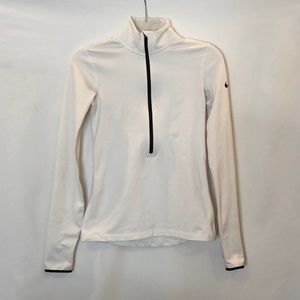 EUC Nike Pro Dri-Fit Long Sleeve 3 Quarter Zip Top